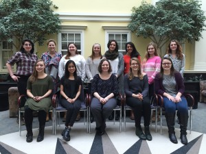 A photo of the Spring 2016 Lab Members.